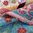 Pemberly Row 3 Pc Queen Bedspread & Pillow Sham Set in Multicolor Bohemian Print