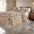 Pemberly Row 3Pc King Bedspread Set with 2 Shams in Floral Crest