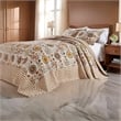 Pemberly Row 3Pc Queen Bedspread Set with 2 Shams in Floral Crest