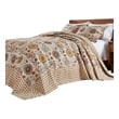 Pemberly Row 3Pc Queen Bedspread Set with 2 Shams in Floral Crest