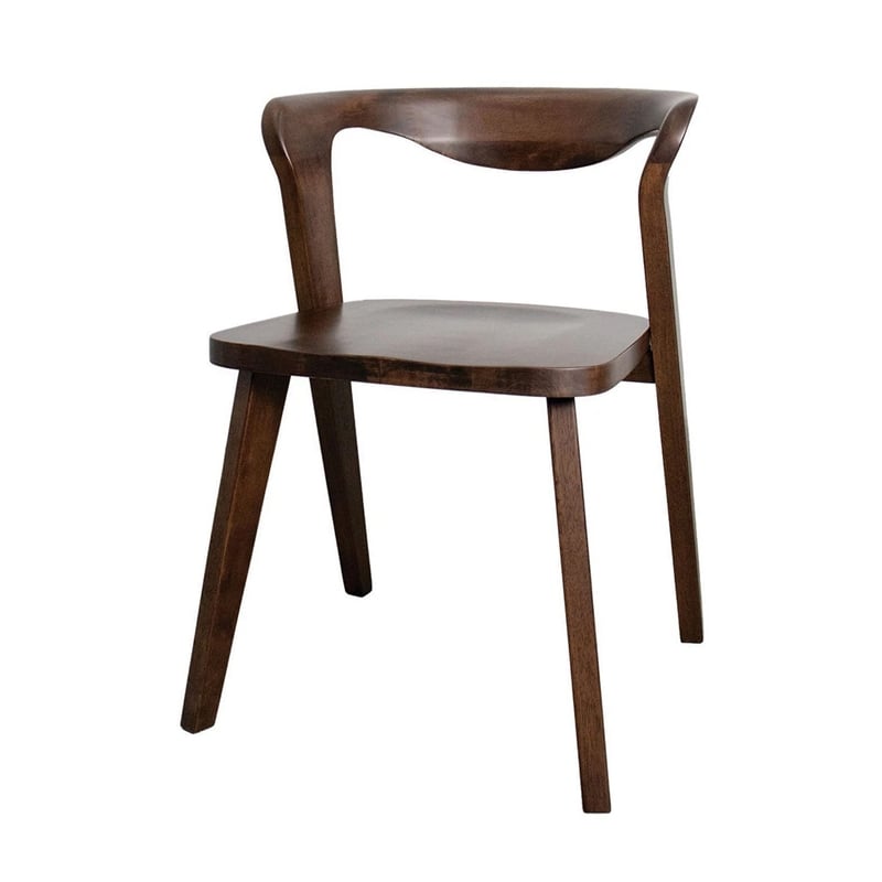 Pemberly Row 7 Pc Extendable Dining Table Set with 6 Chairs in Brown Rubberwood