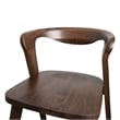 Pemberly Row 7 Pc Extendable Dining Table Set with 6 Chairs in Brown Rubberwood
