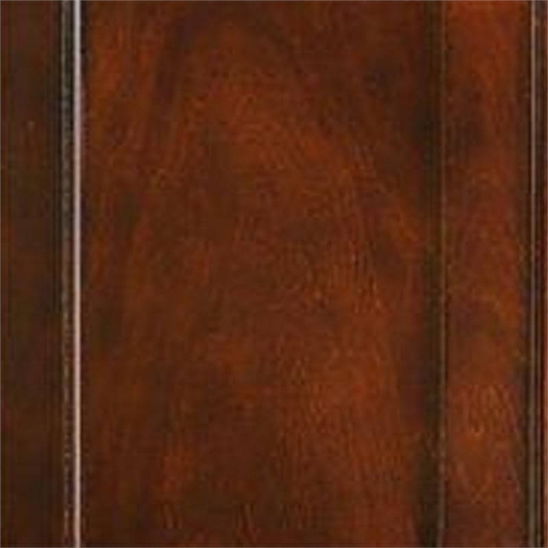 Pemberly Row Traditional Style Wooden Bedroom Chest in Cherry Brown Finish