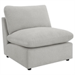 Pemberly Row 5Pc L-Shaped Modular Sectional Sofa with Power Reclining in Gray