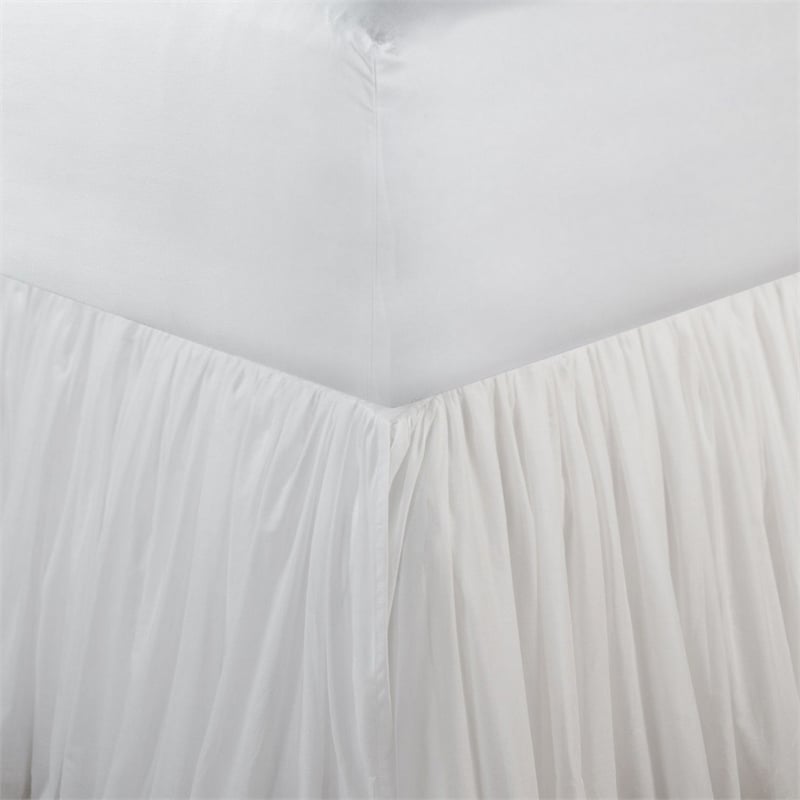 Pemberly Row Twin Bed Skirt with 18