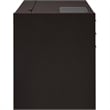 Pemberly Row Computer Desk w/ Power Storage & Keyboard Tray in Cappuccino Brown