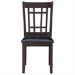 Pemberly Row 5 Piece Dining Set with 42 Inch Round Extendable Table in Espresso