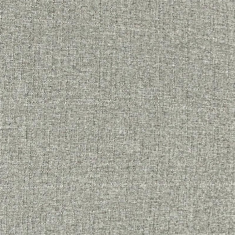 Pemberly Row 25 Inch Dining Chair Set of 2 with Nailhead Trim in Gray and Black