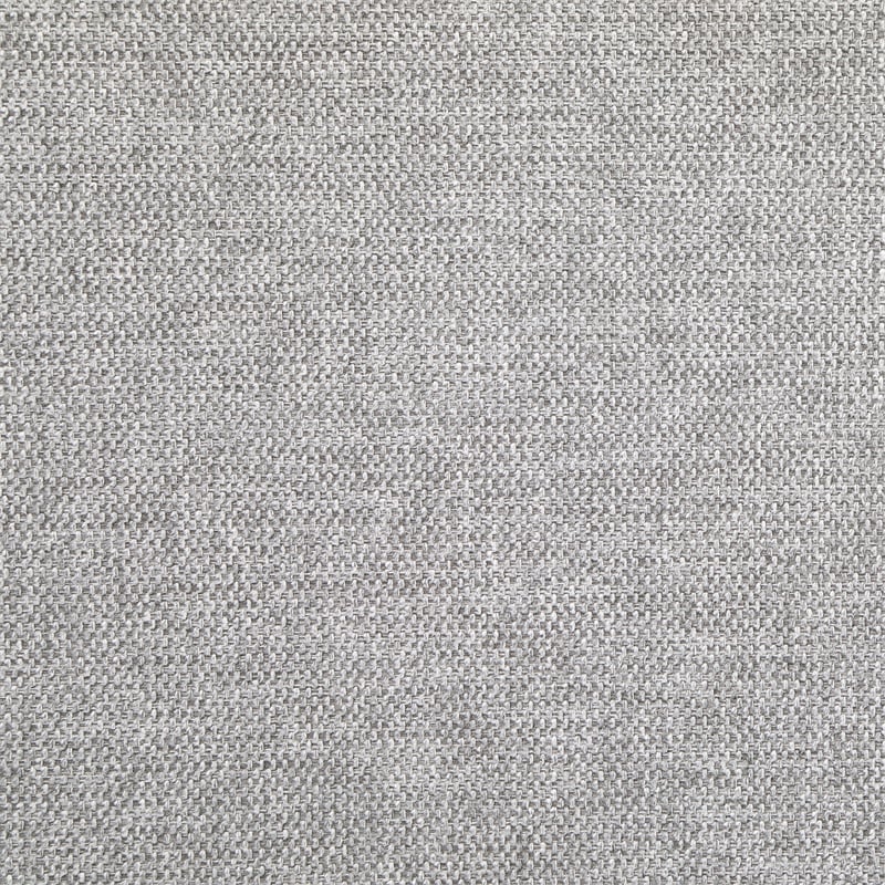 Pemberly Row Armless Modular Sofa Chair with Plush Cushions in Light Gray Fabric