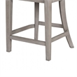 Pemberly Row Counter Height Chair Set of 2 Curved Cut Out Back in White Wash