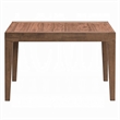 Pemberly Row 47-94 Inch Expandable Dining Table in Scandinavian Walnut Brown