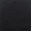 Pemberly Row California King Size Bed Fluted Panel Headboard Tapered Legs Black
