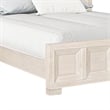 Pemberly Row Queen Size Bed Modern Classic Recessed Panels Beige Solid Wood