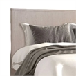 Pemberly Row King Bed Rounded Edges White Wash Brown Solid Rubberwood Frame