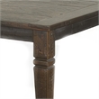 Pemberly Row 66 to 90 Inch Dining Table Rectangular Extendable Brown Solid Wood