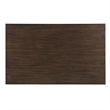 Pemberly Row 60 Inch Dining Table Rectangular Top 2 Drawers Cherry Brown Wood