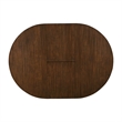 Pemberly Row Dining Table with Butterfly Leaf 48 to 65 Inch Round Maple Brown