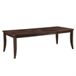 Pemberly Row Dining Table with Extension Leaf Cherry Birch Wood 78 to 96 Inch