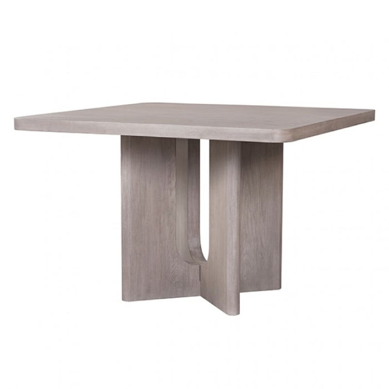 Pemberly Row 7 Piece Counter Height Dining Table Set 6 Seater White Wash Oak