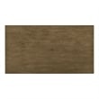 Pemberly Row 7 Pc Dining Table and Chair Set in Light Gray Fabric Natural Brown