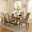 Pemberly Row 7Pc Dining Table Set 84 to 104