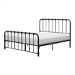 Pemberly Row Full Size Metal Bed Bronze Spindle Design Heavy Duty Slat Support
