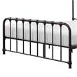 Pemberly Row Full Size Metal Bed Bronze Spindle Design Heavy Duty Slat Support