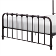 Pemberly Row Full Size Metal Bed Bronze Spindle Design Heavy Duty Slat Support