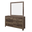 Pemberly Row 4 Piece King Size Bedroom Set Panel Detailing Metal Handles