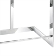 Pemberly Row 26 Inch Counter Stool Chair Low Back Gray Velvet Cantilever Chrome