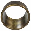 Pemberly Row Aerodynamic Metal Mirror with Metallic Detailing in Brass