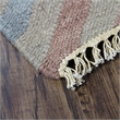 Pemberly Row 7.6x9.6 Handwoven New Zealand Wool Kilim Area Rug in Multi-Color