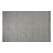 Pemberly Row 8x10 Hand-Knotted New Zealand Wool and Viscose Area Rug in Silver