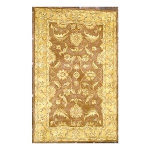 Pemberly Row 8x11 Hand-Tufted New Zealand Wool Area Rug in Brown