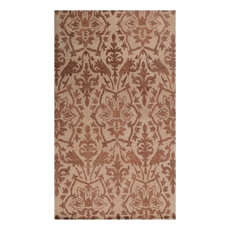 Pemberly Row 2x3 Hand-Tufted Hand-Sculpted New Zealand Wool Area Rug in Beige
