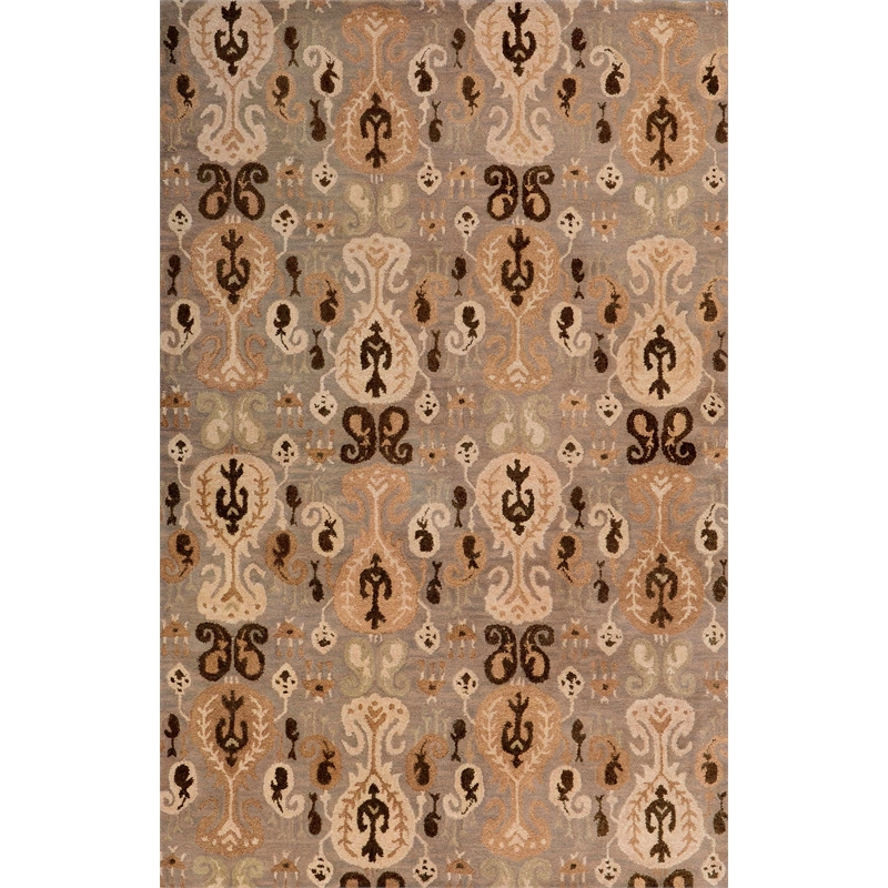 Pemberly Row 8x11 Hand-Tufted Hand-Sculpted New Zealand Wool Rug in Beige