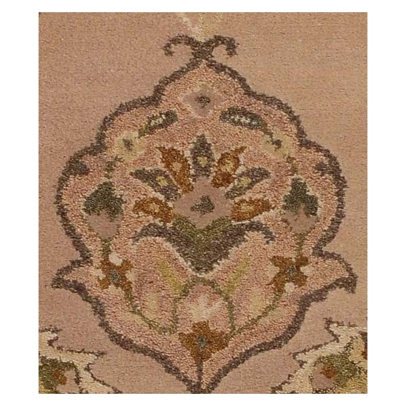 Pemberly Row 5x8 Hand-Tufted Hand-Sculpted New Zealand Wool Area Rug in Beige