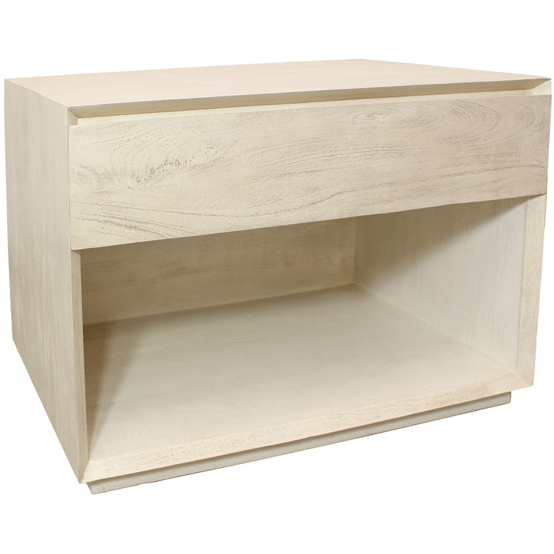 Pemberly Row 1-Drawer Solid Mango Wood 32
