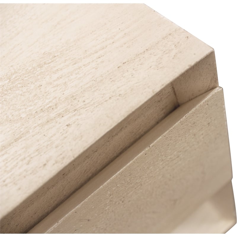 Pemberly Row 1-Drawer Solid Mango Wood 32