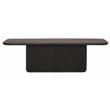 Pemberly Row Cocktail Table in Modern Espresso Finish on Mango Solid Wood