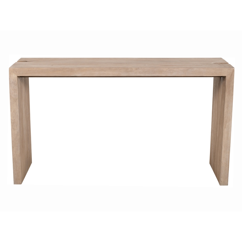 Pemberly Row 4-Piece Reclaimed Wood Counter Table Set in Light Ash Ivory