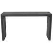 Pemberly Row 4-Piece Reclaimed Wood Counter Table Set in Graphite Black