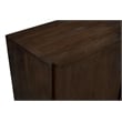Pemberly Row 2-Door Solid Acacia Wood Sideboard in Barista Brown Finish
