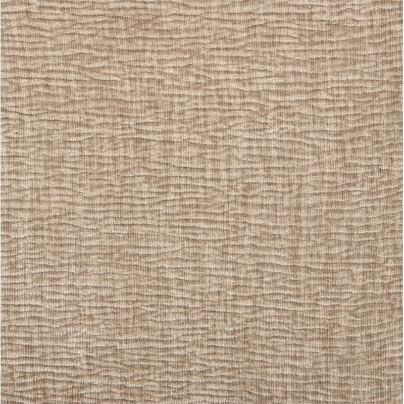 Pemberly Row Ribbed Linen Accent Chair in Manchester Beige on Solid Wood