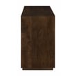 Pemberly Row 6-Drawer Solid Mango Wood Dresser in Barista Brown Finish