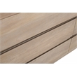 Pemberly Row 6-Drawer Reclaimed Wood Dresser in Light Ash Ivory Finish