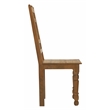 Pemberly Row 2-Piece Solid Mango Wood Dining Chair Set in Spice Tan