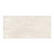 Pemberly Row Rectangular Solid Mango Wood Dining Table in Stone Natural