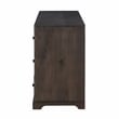 Pemberly Row 6-Drawer Solid Wood Dresser in Rich Umber Brown