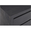 Pemberly Row 2-Drawer Solid Mango Wood Nightstand in Antique Brown
